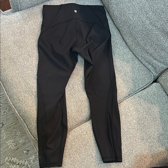 Lululemon size 8 Black Leggings - Picture 5 of 8
